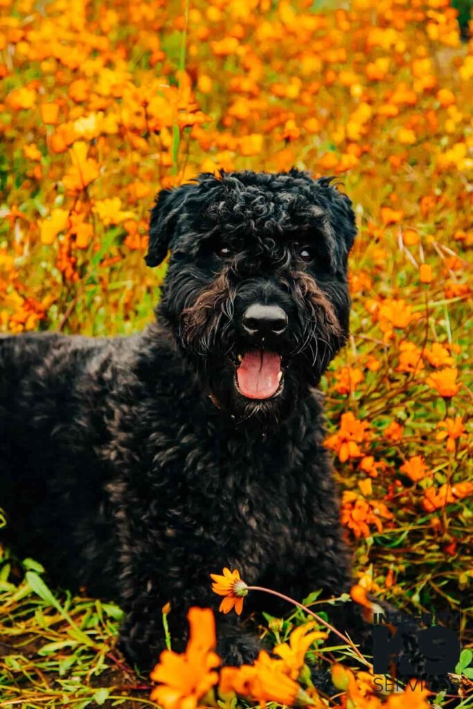Bouvier Des Flandres in field